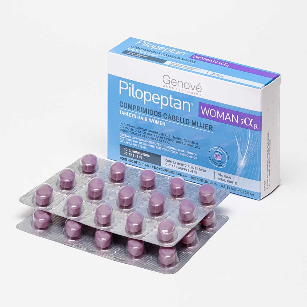 Pilopeptan® Woman 5αR – Complemento alimenticio contra la alopecia androgénica femenina - Image 2