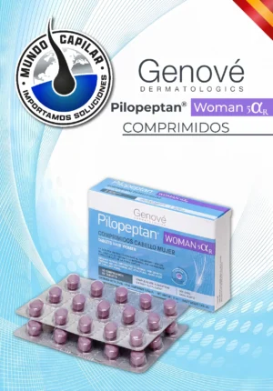 Pilopeptan® Woman 5αR – Complemento alimenticio contra la alopecia androgénica femenina