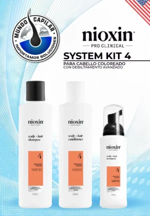 System Kit 4 – Engrosamiento del Cabello - Debilitamiento Avanzado